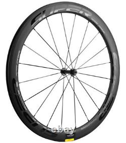 UCI Approved 50mm 25mm U Shape Carbon Wheels Road Bike Cyclocross Wheelset 700C