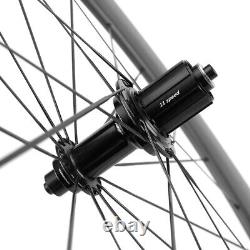 UCI Approved 50mm 25mm U Shape Carbon Wheels Road Bike Cyclocross Wheelset 700C