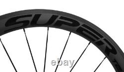 UCI Approved 50mm 25mm U Shape Carbon Wheels Road Bike Cyclocross Wheelset 700C