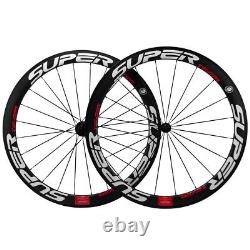 UCI Approved 50mm 25mm U Shape Clincher Carbon Wheels Road Bike Carbon Wheelset