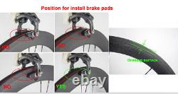 UCI Approved 50mm 25mm U Shape Clincher Carbon Wheels Road Bike Carbon Wheelset