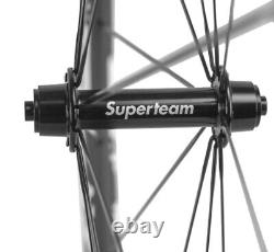 UCI Approved 50mm 25mm U Shape Clincher Carbon Wheels Road Bike Wheelset 700C UD