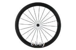UCI Approved 50mm Carbon Wheels Road Bike Front+Rear Carbon Wheelset 700C Wheels