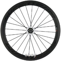 UCI Approved 50mm Carbon Wheels Road Bike Front+Rear Carbon Wheelset 700C Wheels