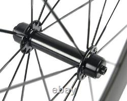 UCI Approved 60mm Carbon Wheels Road Bike 25mm U Shape Clincher Race Wheelset UD