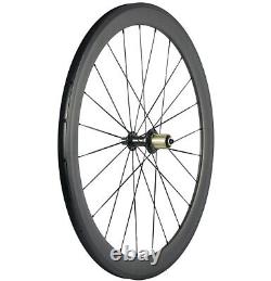 UCI Approved 700C 50mm 25mm U Shap Clincher Carbon Wheels Cycle Carbon Wheelset