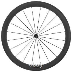 UCI Approved 700C 50mm Carbon Wheels Road Bike Carbon Wheelset 23mm Clincher Mat