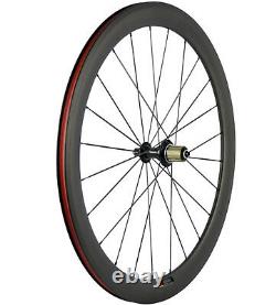 UCI Approved 700C 50mm Carbon Wheels Road Bike Carbon Wheelset 23mm Clincher Mat