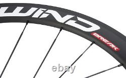 UCI Approved 700C 50mm Carbon Wheelset Road Bike Clincher Carbon Bicycle Wheels