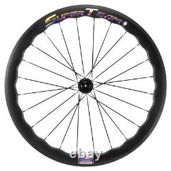 UCI Approved 700C 50mm Tubeless Clincher Carbon Wheelset Road Bike Carbon Wheels