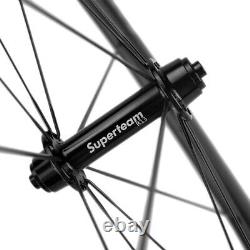 UCI Approved 700C Carbon Wheels 50mm 25mm U Shape Clincher Road Bike Wheelset UD