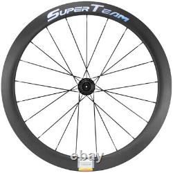UCI Approved 700C Carbon Wheelset 50mm 25mm U Shape Clincher Road Bike Wheels UD