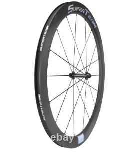 UCI Approved 700C Carbon Wheelset 50mm 25mm U Shape Clincher Road Bike Wheels UD