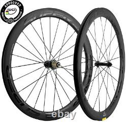 UCI Approved Superteam Carbon Wheelset 50mm Road Bike Wheels 700C Cycle Wheels