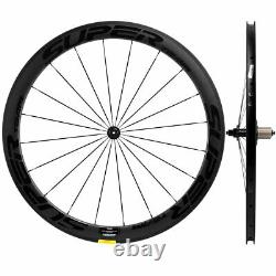 UCI Approved Superteam Carbon Wheelset 50mm Road Bike Wheels 700C Cycle Wheels