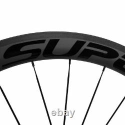 UCI Approved Superteam Carbon Wheelset 50mm Road Bike Wheels 700C Cycle Wheels