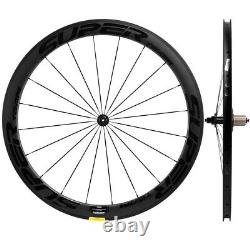 UCI Superteam 700C Clincher Wheels 50mm Carbon Wheelset Road Bicycle 25mm Wheels