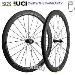 UCI Superteam Carbon Wheelset 50mm Depth 25mm U Road Bicycle Wheels