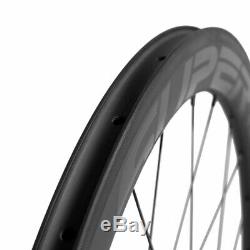 UCI Superteam Carbon Wheelset 50mm Depth 25mm U Road Bicycle Wheels