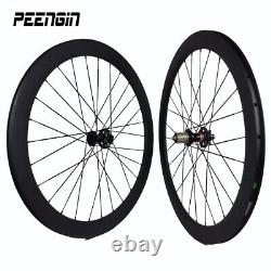 UD Carbon Cyclo Cross Road Bike Wheels Disc Brake 25mm Width 50mm Depth Clincher