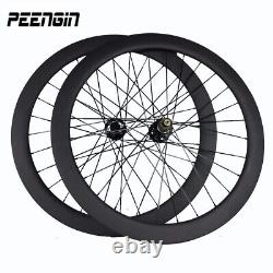 UD Carbon Cyclo Cross Road Bike Wheels Disc Brake 25mm Width 50mm Depth Clincher