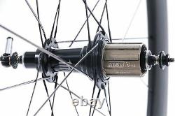 USED Spark Wheel Works Carbon Road Wheelset Rim Brake Quick Release 11 speed