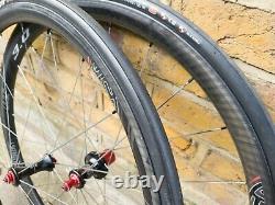 USE 3.0 Nano Tech Carbon Fibre Road Wheelset 700C Deep Rim TT Zipp Aero wheels