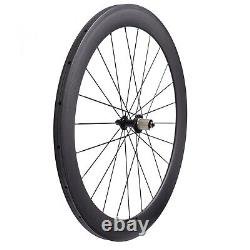 U Shape Carbon Wheels Road Bike Bicycle Wheelset Tubular R13 Ceramic Hub 60mm