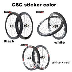 U Shape Carbon Wheels Road Bike Bicycle Wheelset Tubular R13 Ceramic Hub 60mm