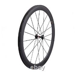 U Shape Road Bike Carbon Wheels Bicycle Wheelset Basalt Rim Brake Tubuless 50mm