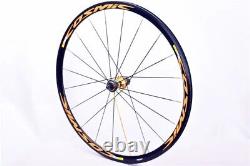 Ultralight 700C Road Bicycle Aluminum Wheelset with V Brake Carbon Fiber Hub