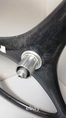 Vintage SPIN Tri Spoke Carbon 26 Mountain Bike MTB Wheelset GT-LTS Yeti NICE
