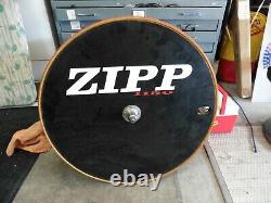 Vintage ZIPP Speed road carbon wheel 700 Rear Disc Tubular 1150