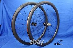 Vision Metron 40 Disc Carbon Clincher, 700c Road Wheelset, 11/12 Speed