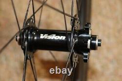 Vision Metron 40 LTD Disc Carbon Clincher / Tubeless Wheelset 700c 100/135mm QR