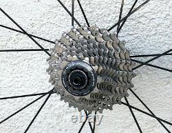 Vision Metron 55 SL Carbon Road Bike Tubular Rim Brake Wheel Set 11 sp Ceramic