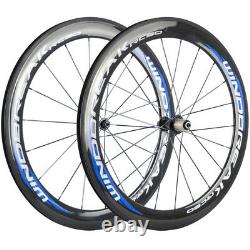 WINDBREAK 700C Carbon Wheels 60mm Road Bicycle Carbon Fiber Wheelset 23mm width