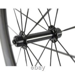 WINDBREAK 88mm Carbon Wheels Road Bike 23mm Width Clincher Bicycle Carbon Wheels