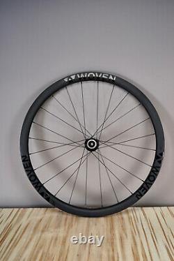 WOVEN Carbon Fibre 35mm 700C 10 11 Speed Wheel 12mm Disc Cross Gravel Road $799