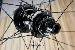 WOVEN Carbon Fibre 35mm 700C 10 11 Speed Wheel 12mm Disc Cross Gravel Road $799