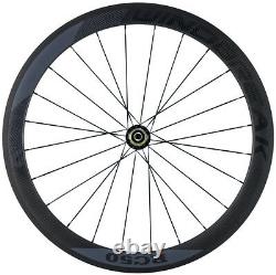 WindBreak 700C Carbon Road Bike Wheels 50mm Light Weight Road Bicycle Wheelset