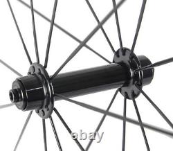 WindBreak 700C Carbon Road Bike Wheels 50mm Light Weight Road Bicycle Wheelset