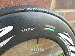 ZIPP 1080 CARBON FIBRE TUBULAR REAR WHEEL Road Bike TT 404 808 700C Campagnolo