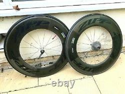 ZIPP 1080 CARBON FIBRE TUBULAR WHEELSET Road Bike TT 404 606 808 700C wheels