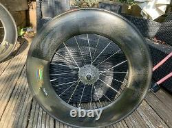 ZIPP 1080 CARBON FIBRE TUBULAR WHEELSET Road Bike TT 404 606 808 700C wheels