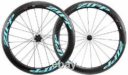 ZIPP 404 Firecrest Carbon Wheelset Rim Brake Road Bike Bicycle Clincher 700C