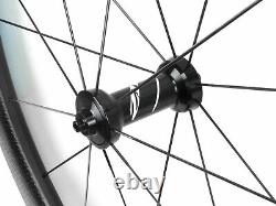 ZIPP 404 Firecrest Carbon Wheelset Rim Brake Road Bike Bicycle Clincher 700C