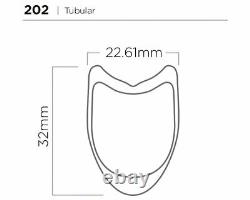 Zipp 202 700c 11 Speed Tubular Rear Road Bike Wheel 2017/18 XDR Compatible