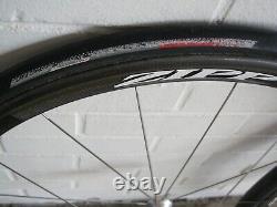 Zipp 202 Carbon Road Bike Wheelset, Rim Brake, Tubular withtires ex condition