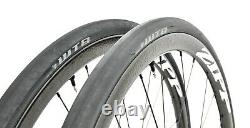 Zipp 202 Firecrest 11s Carbon Tubeless Road Bike Wheelset 700c Disc Shimano T/A